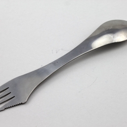 POSATA 3 IN 1 SPORK IN ACCIAIO